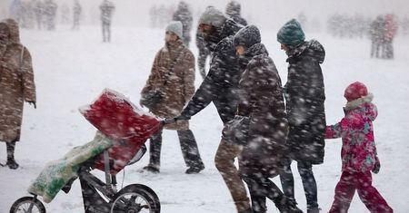 Totalny armagedon. -40 st. C i pół metra śniegu!