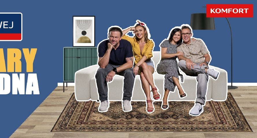 Cichopek i Kurzajewski w serialu reklamowym sieci Komfort