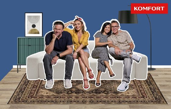 Cichopek i Kurzajewski w serialu reklamowym sieci Komfort