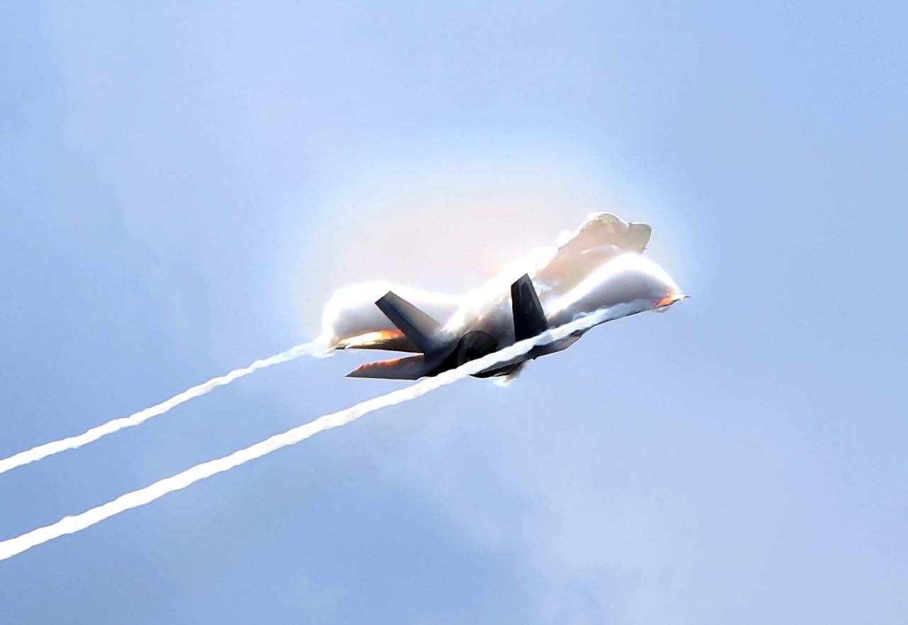 F-35A Lightning II. (Photo by Dursun Aydemir/Anadolu Agency via Getty Images)