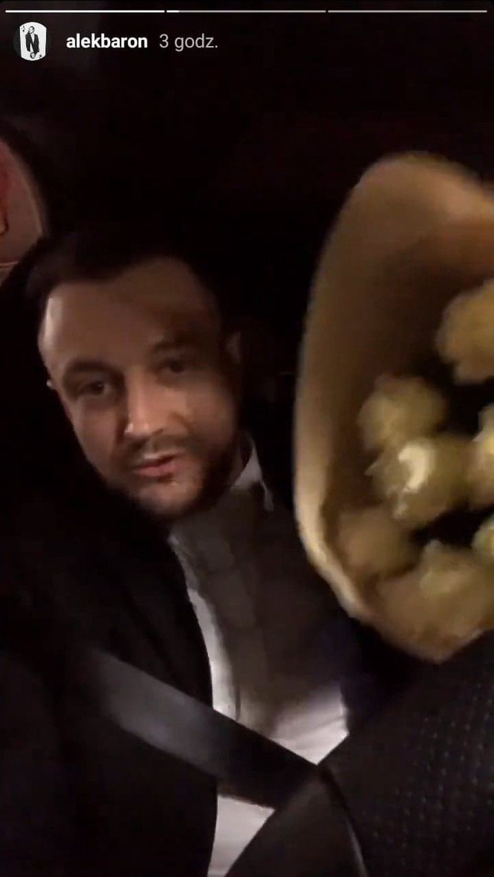 Domowa randka Blanki i Barona na Instagramie