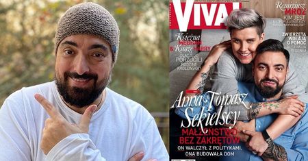 Żona Tomasza Sekielskiego motywowała go do odchudzania: "Uświadamiałam mu, jak bardzo się BOJĘ O JEGO ŻYCIE"