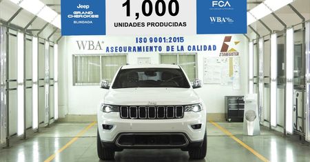 Jeep Grand Cherokee w Meksyku doczekał się opancerzonego wydania