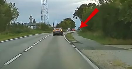 "Szaleniec w bmw". Kobieta w szoku. "Co to było?"