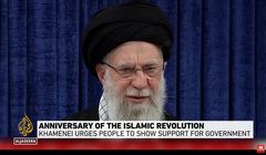 Omyłkowo powiedział na wizji "śmierć Chamenei" zamiast "śmierć Ameryce". Oto  reakcja władz