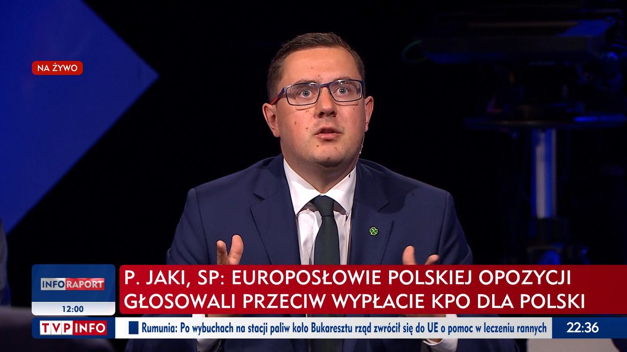 Miłosz Motyka w programie "Strefa starcia", 27.08.2023