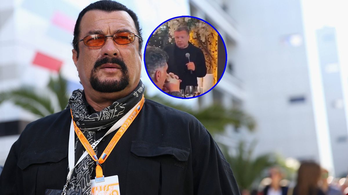 Steven Seagal gościł na swoich urodzinach prokremlowskich sympatyków