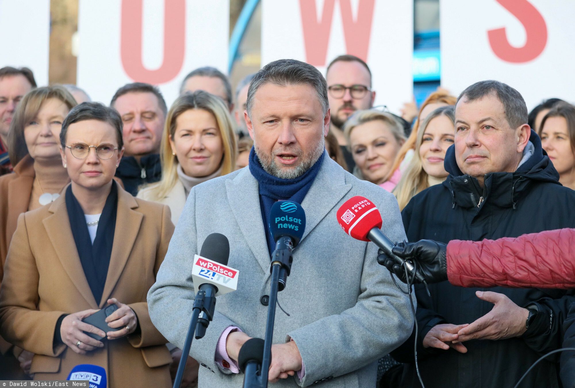Marcin Kierwiński, obok Jarosław Szostakowski