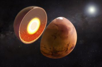 Mars ma "gorące" południe. Naukowcy odkryli silną asymetrię wnętrza