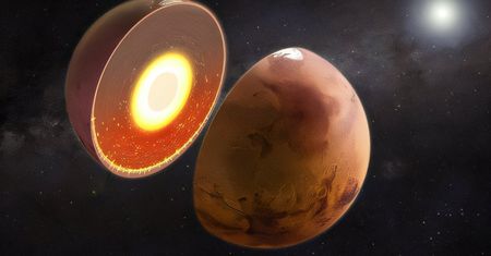 Mars ma "gorące" południe. Naukowcy odkryli silną asymetrię wnętrza