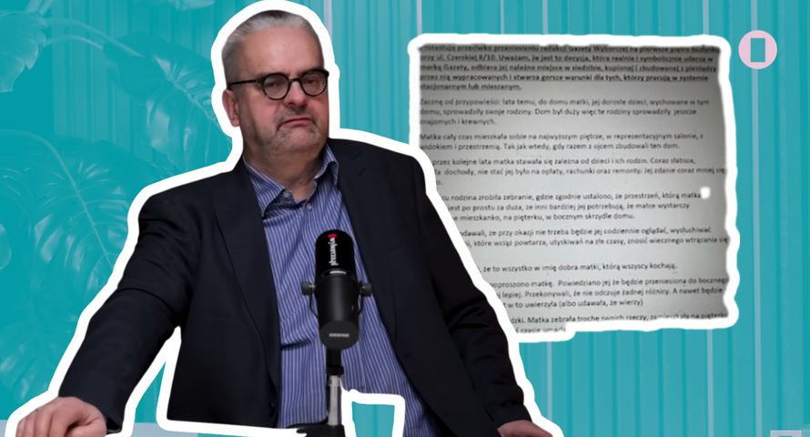 Cały list Czuchnowskiego do zarządu. "Nie pokonał nas PiS, cios przychodzi z wewnątrz" [TYLKO U NAS]