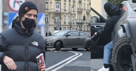 Maciej Musiał parkuje NA ZAKAZIE i zawraca w NIEDOZWOLONYM miejscu (ZDJĘCIA)