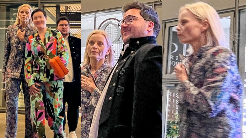 Małgorzata Foremniak na randce z partnerem 