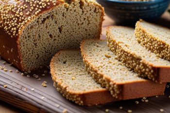 Ten chleb można jeść bez wyrzutów sumienia. Jest pyszny, a nie ma drożdży i glutenu