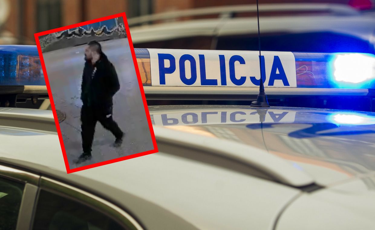 Poszukiwany sprawca próby gwałtu w Łodzi – zdjęcie i opis