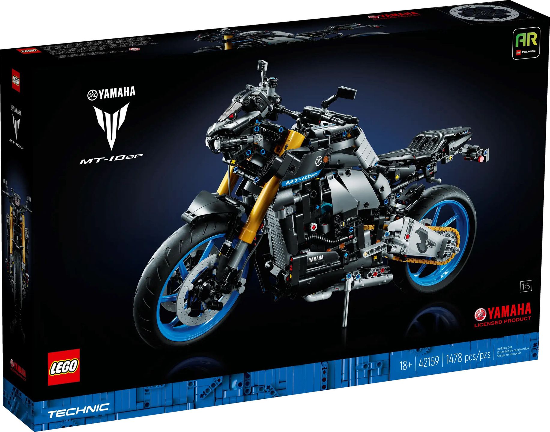 Yamaha MT-10 SP z klocków Lego
