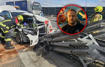 Wypadek w Łomiankach. Miał dwa zakazy. Eksperci o winie sędziów