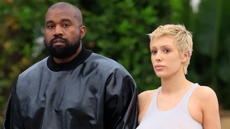 Kanye West "przyłapany" z żoną. Bianca Censori zaskoczyła fryzur