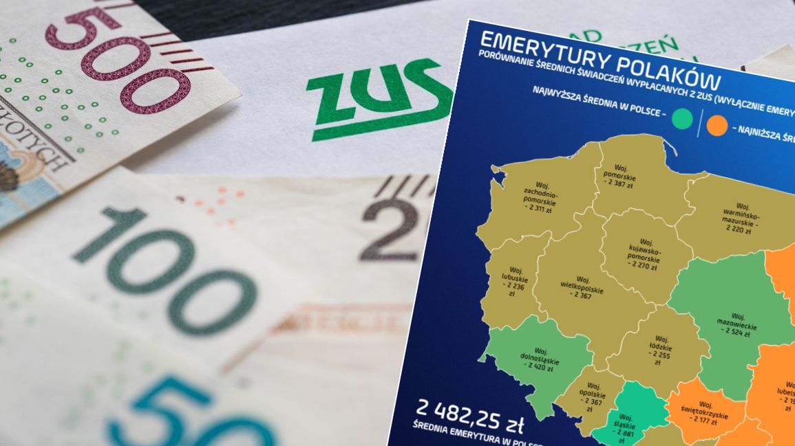 Emerytury nie są identyczne w poszczególnych częściach kraju. Na Śląsku seniorzy żyją zdecydowanie lepiej.