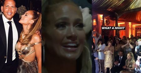 Jennifer Lopez i jej 50. urodziny: Porsche za pół miliona, złoty tort, występ dzieci. "To było jak sen" (ZDJĘCIA)