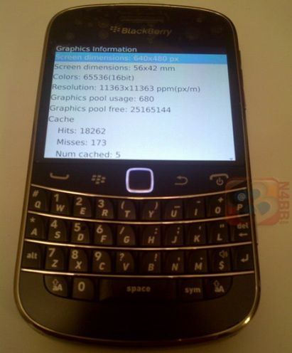 BlackBerry Bold Touch (Dakota) na pierwszych zdjęciach