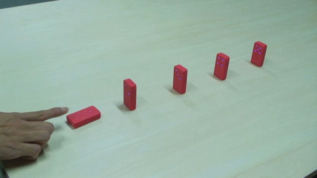 Efekt domino bez dotykania [wideo] 1