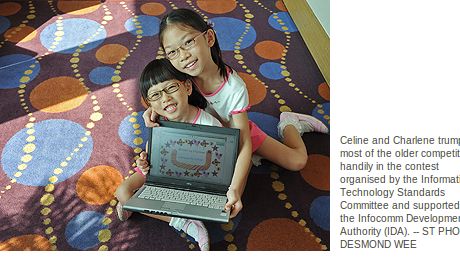 4 i 8 latka wygrały konkurs programistyczny 1