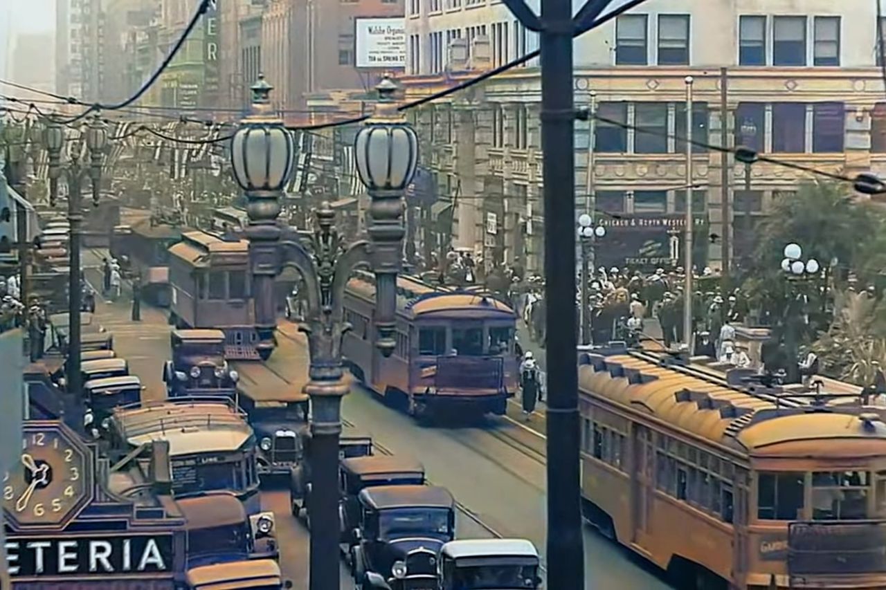 Los Angeles lat 30. XX wieku w pełnym kolorze i 60 kl./s. Musisz to zobaczyć