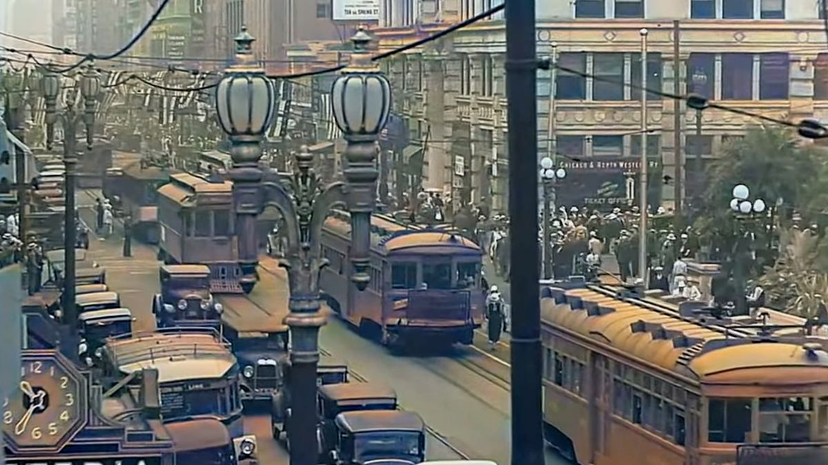 Los Angeles lat 30. XX wieku w pełnym kolorze i 60 kl./s. Musisz to zobaczyć 1