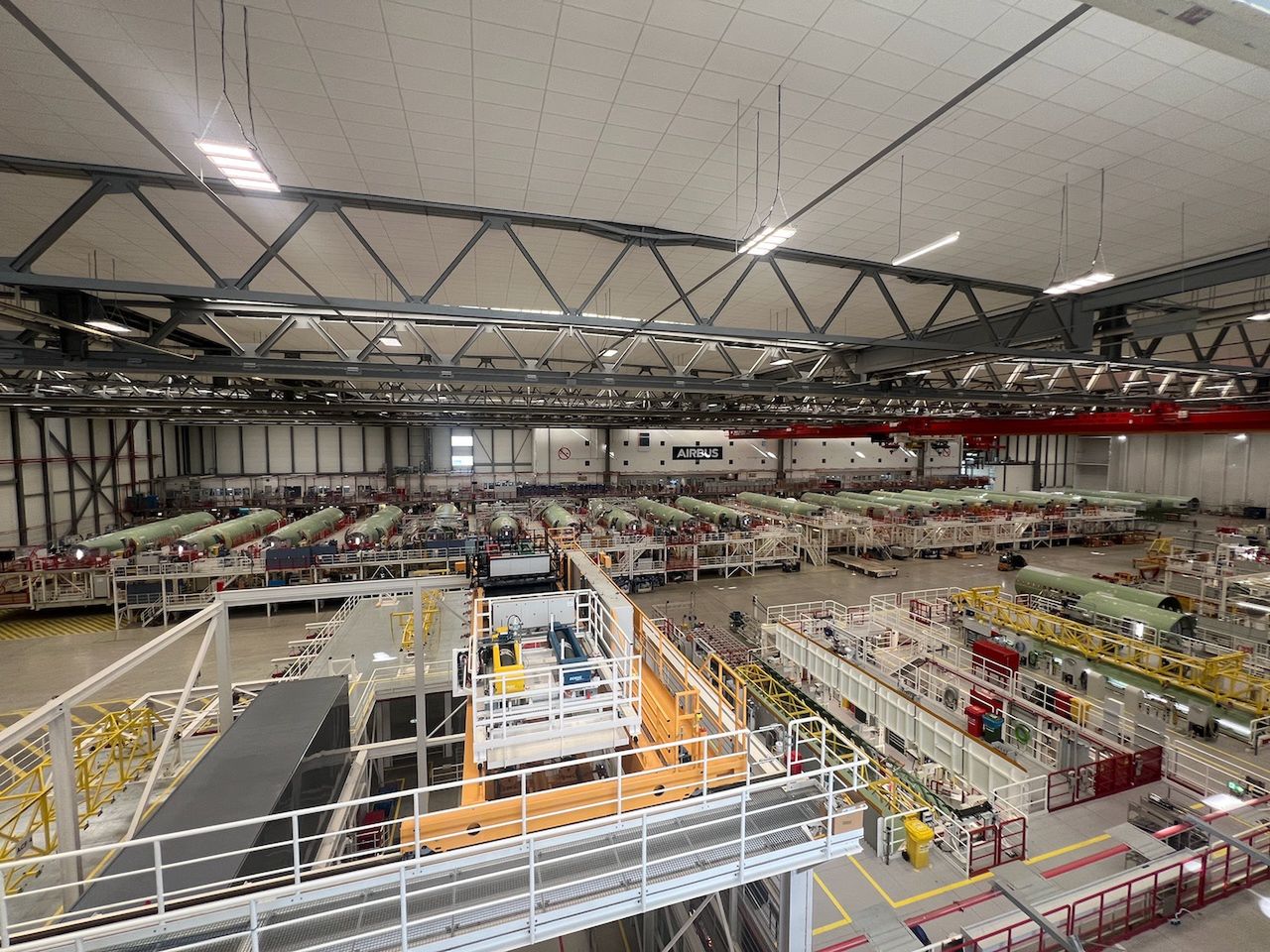 Fabryka Airbusa w Hamburgu