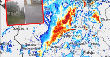 Nawałnice nad Polską. Ulice jak potoki, sypie gradem. To nie koniec