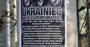 Antyukraińskie plakaty w Lublinie. „Ukrainiec nie jest moim bratem”