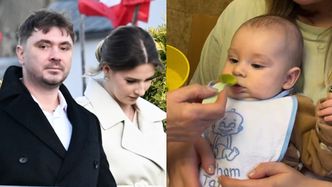 Daniel Martyniuk wrócił na łono rodziny, by zrelacjonować "pierwszy posiłek" syna. Tata na medal?