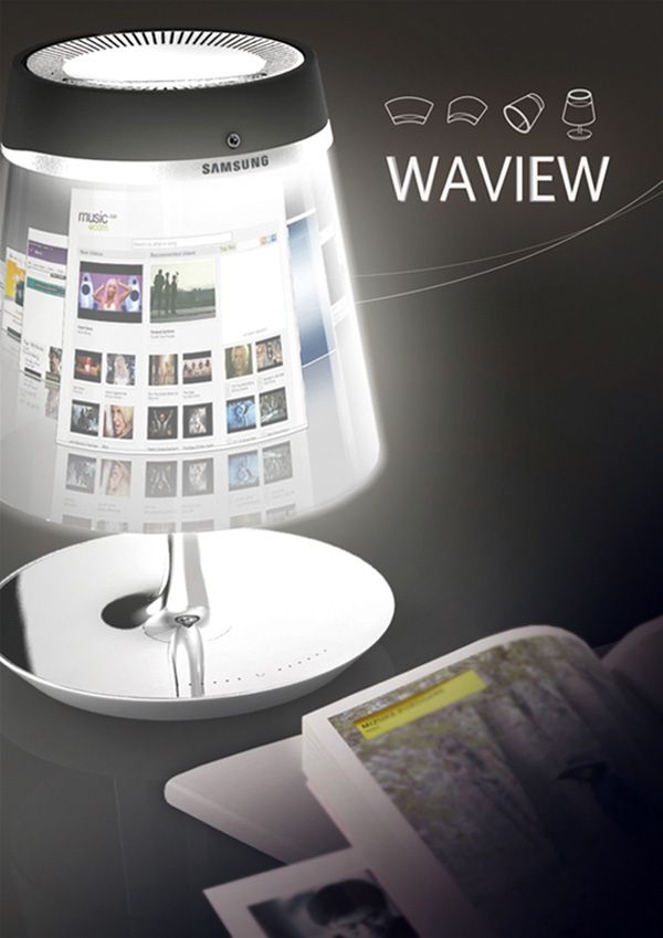 Elastyczna lampka nocna - tak wkrótce wykorzystamy tablety? 2