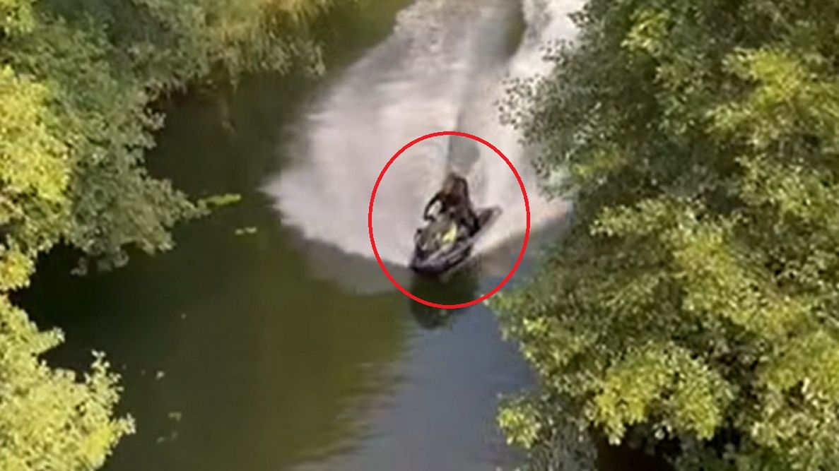 Skandaliczne nagranie z rzeki Piława trafiło do sieci