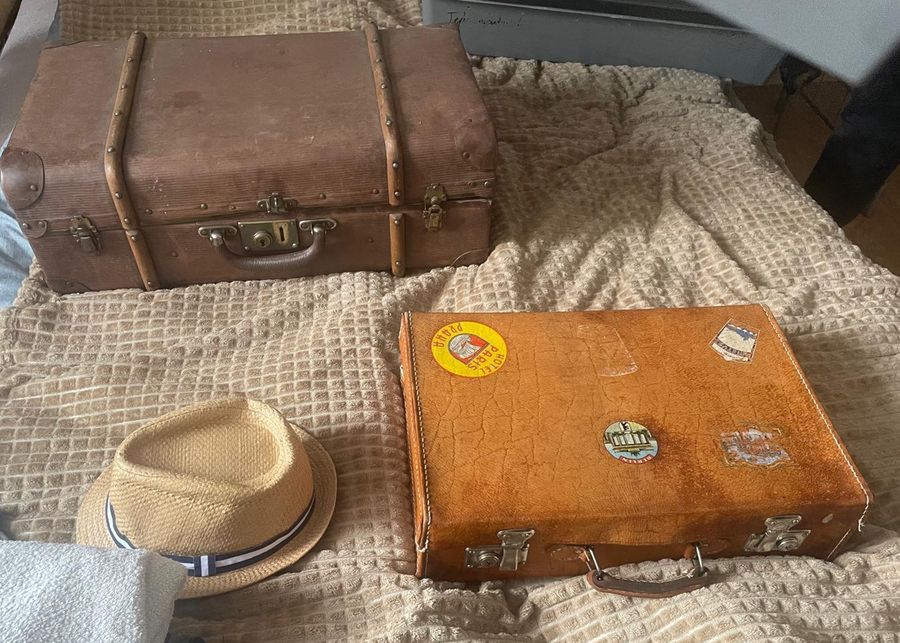 Mężczyzna trzymał dwa węże w walizkach 