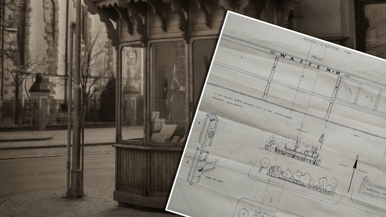 Tajemnicza gablota Waffen-SS z ul. Fredry – plan znaleziony u poznańskiego stolarza z czasów okupacji