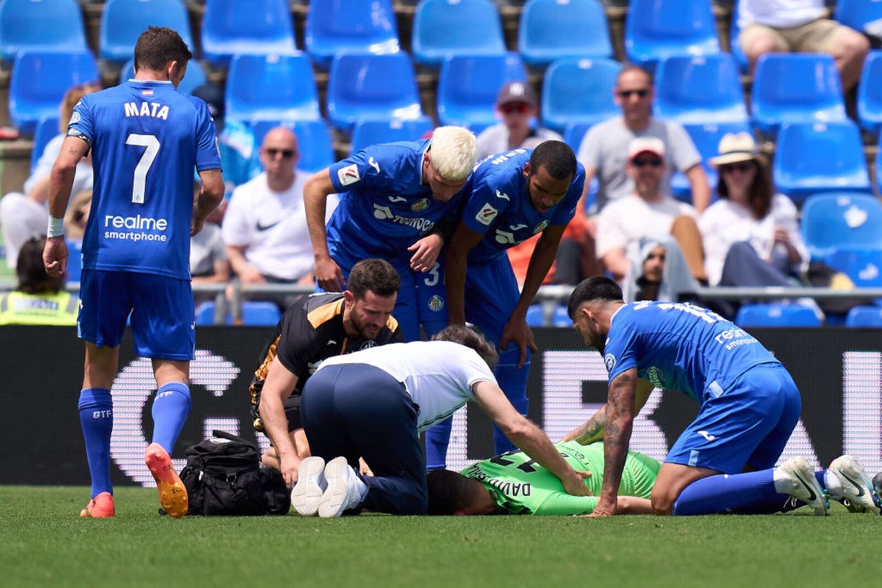 Getafe's David Soria seriously injured as team loses to Mallorca