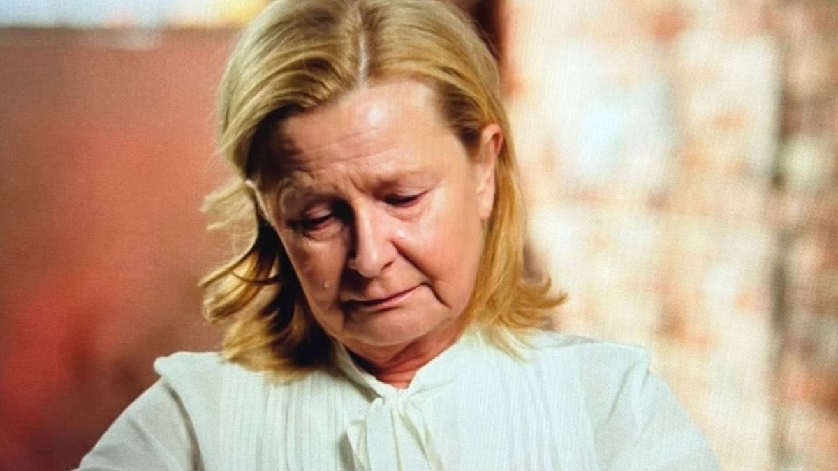 Barbara Bursztynowicz zalała się łzami 