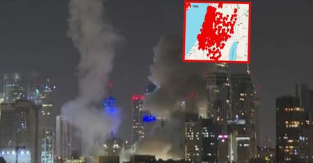 Iran wystrzelił rakiety w kierunku Izraela