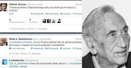 Kto się ucieszył ze śmierci Tadeusza Mazowieckiego?
