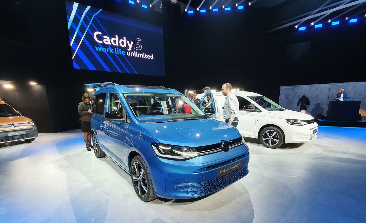 Nowy VW Caddy 5 generacji