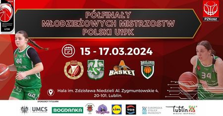 Młode koszykarki z Lublina liczą na sukces. Startują półfinały mistrzostw Polski U19