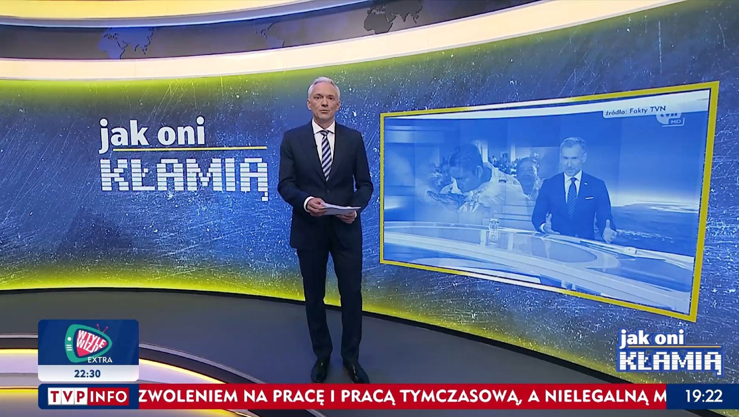 "Jak oni kłamią" TVP Info to program wymierzony w "Fakty"