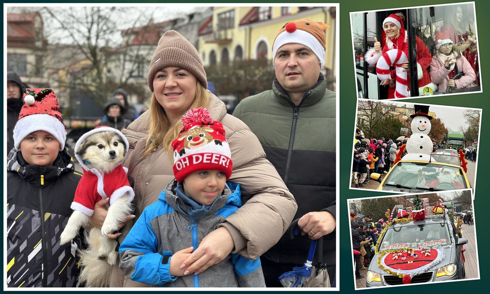 Ulicami Tarnobrzega przejechała XXII Parada Mikołajów. Wydarzenie przyciągnęło wielu mieszkańców. Zobacz kolejne zdjęcia.