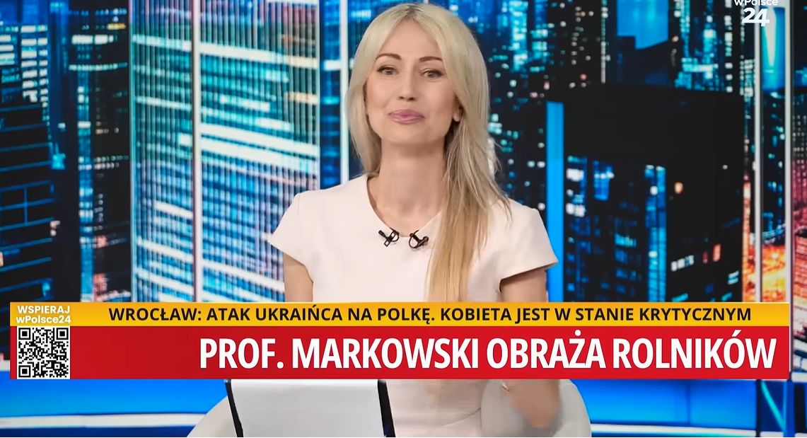 Magdalena Ogórek nie mogła wytrzymać ze śmiechu