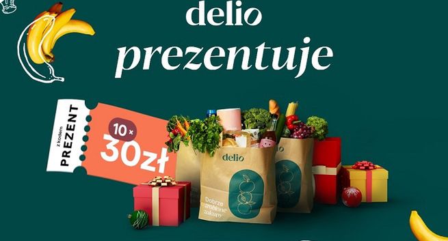 delio w świątecznej kampanii rozdaje bony na święta