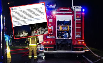 Wybuch w woj. łódzkim. Jedna osoba poszukiwana w gruzowisku