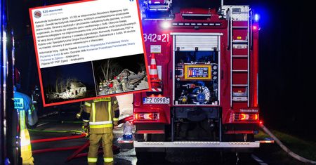 W Łódzkiem zawalił się budynek. Jedna osoba poszukiwana w gruzowisku