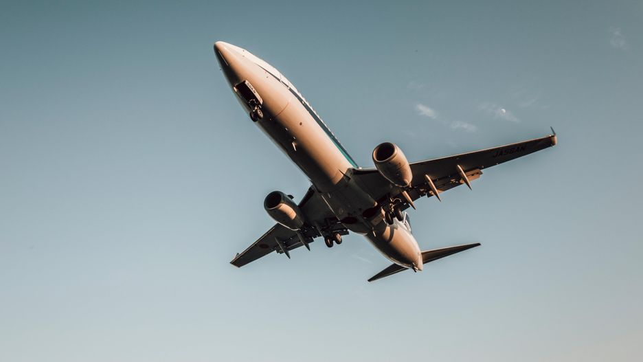 Awantura na pokładzie samolotu.